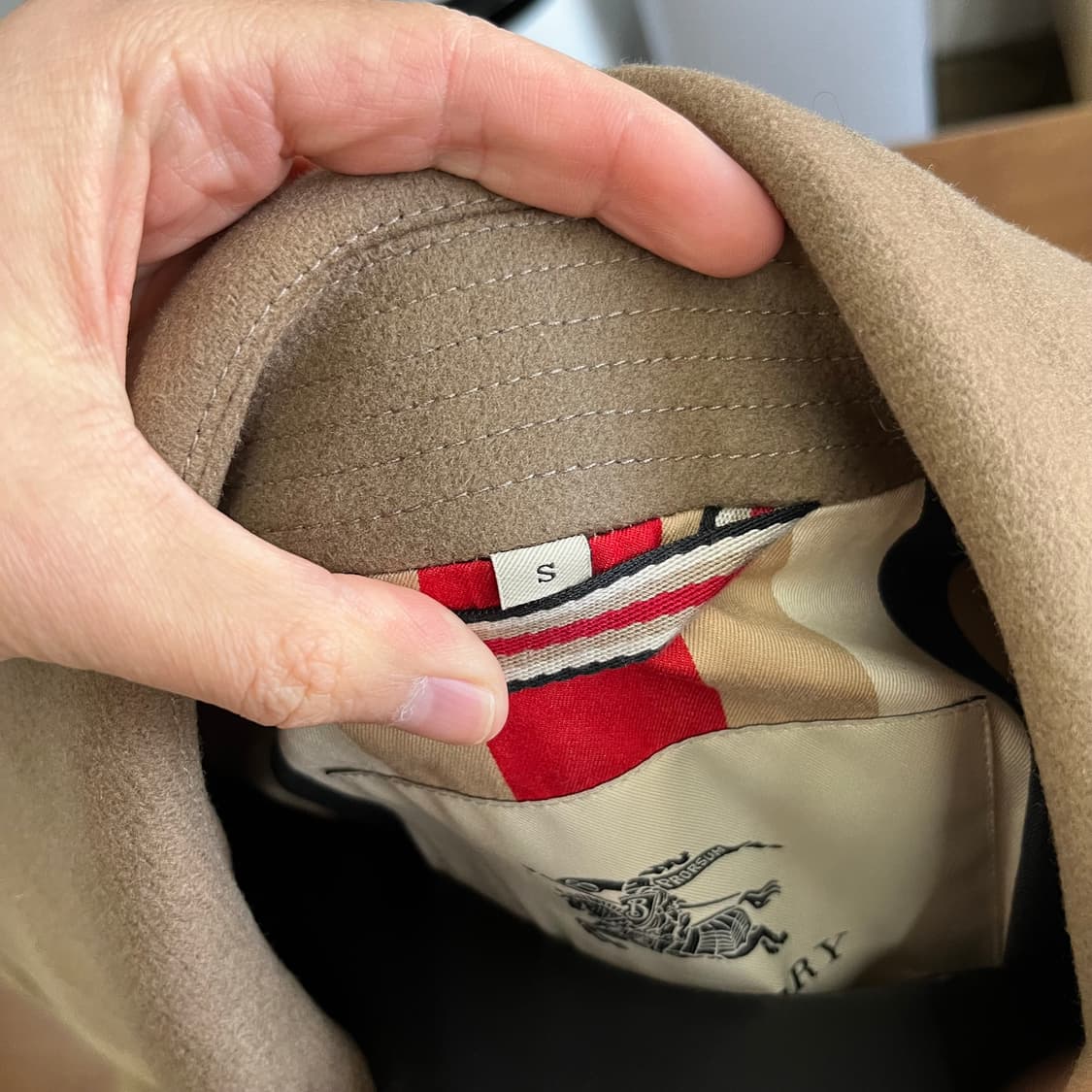 버버리 더블브레스티드 울코트 S 상품이미지6