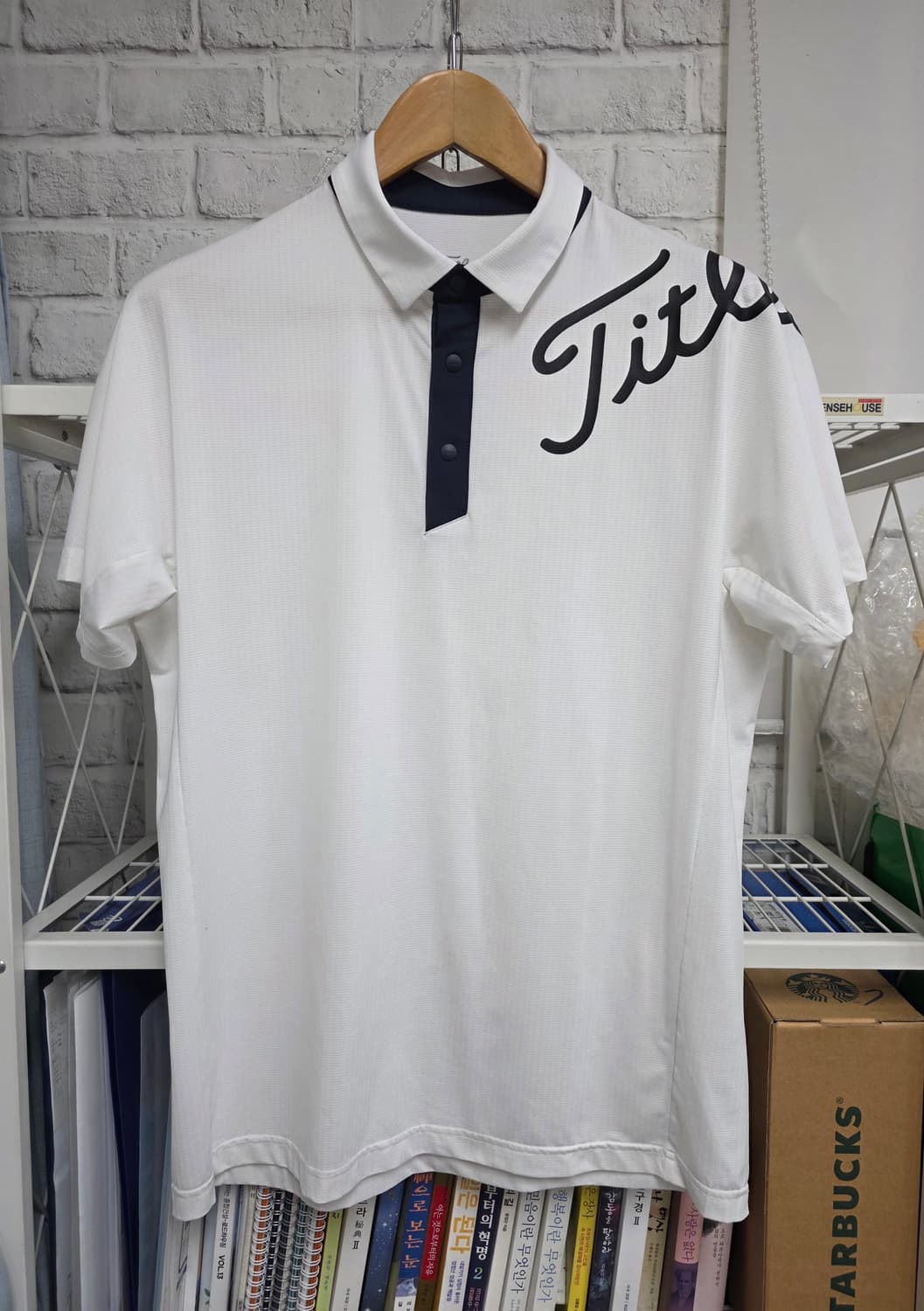 타이틀리스트 남성 골프반팔티 100 빅로고 MN04 상품이미지1