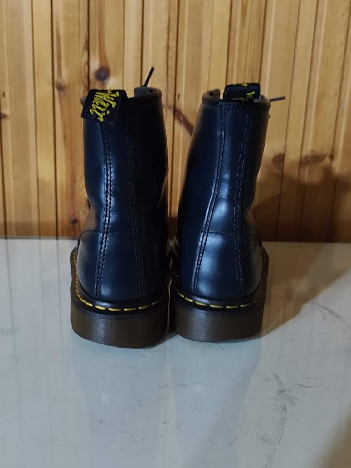 uk7 260mm 닥터마틴 1460 네이비 8홀 워커 부츠 상품이미지8