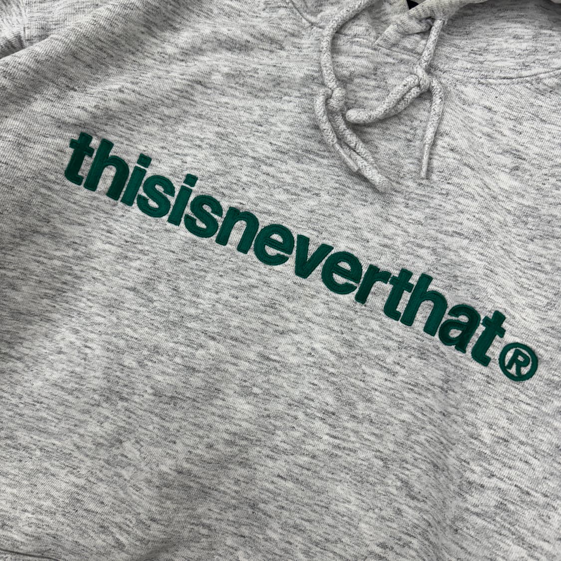 XL 디스이즈네버댓 디네댓 빅로고 자수로고 후드 티셔츠  상품이미지2