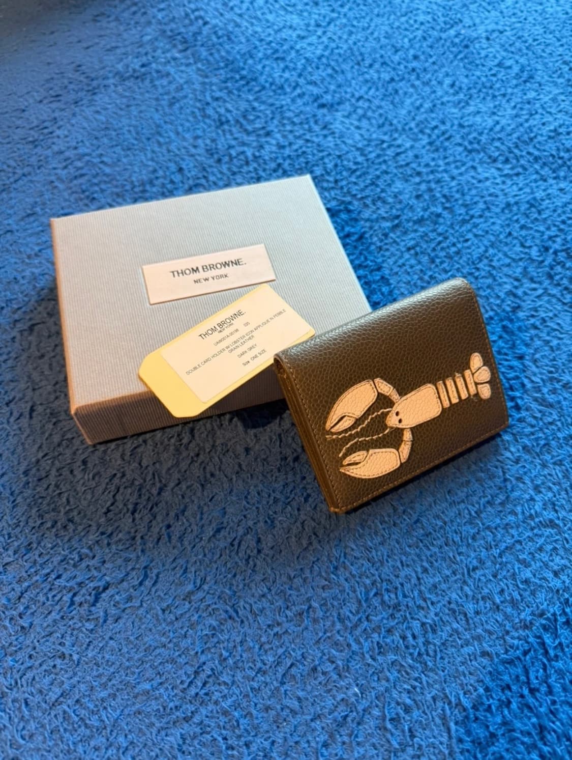 톰브라운 랍스터 카드지갑 (다크 그레이) A급 (풀박스) 상품이미지1