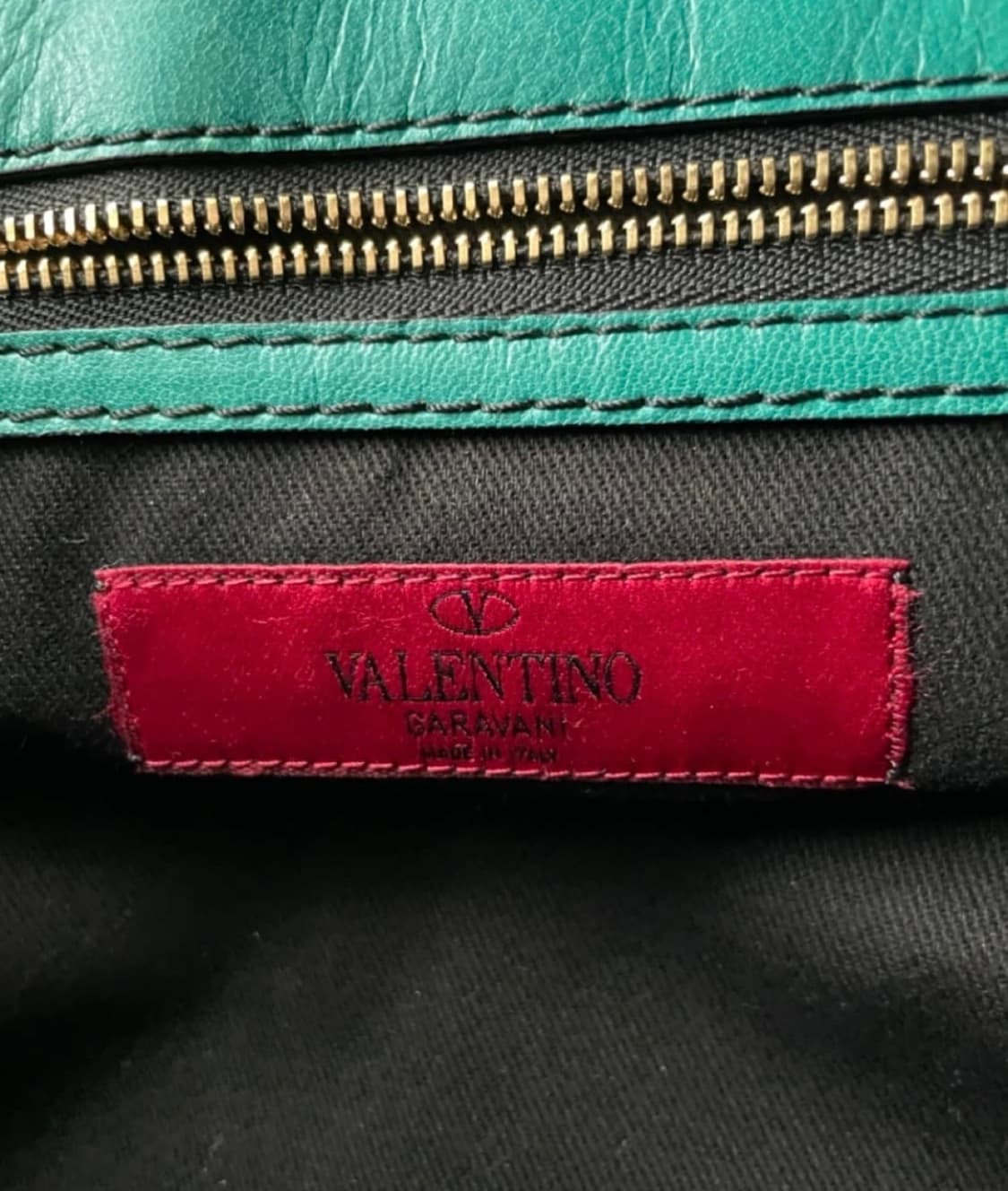 Valentino 발렌티노 페이던트 토드백 민트 상품이미지5