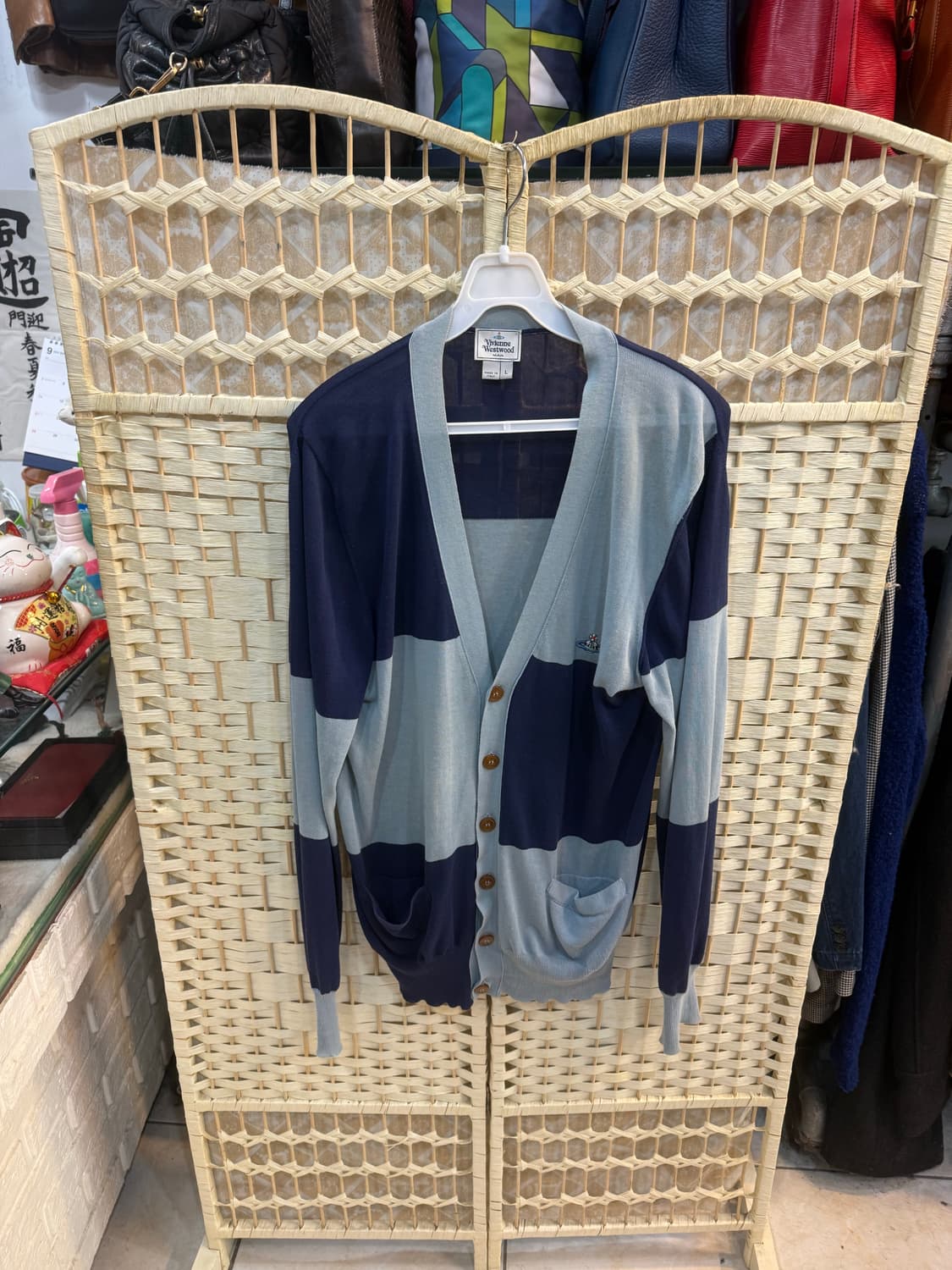 100-105 정품 비비안웨스트우드 오버 가디건 팝니다 상품이미지1