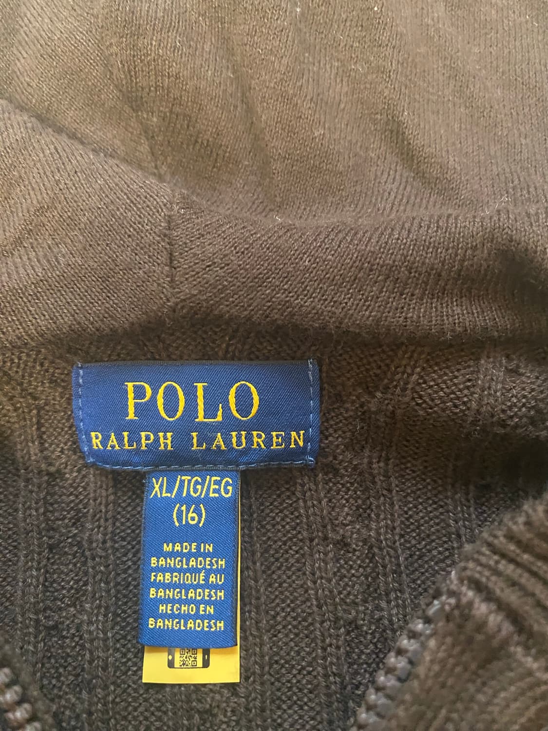 폴로 니트 후드 가디건  상품이미지2