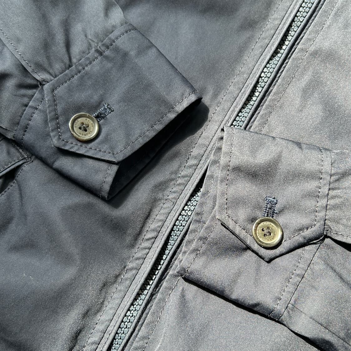 폴로 랄프로렌 네이비 후드 바람막이 자켓 상품이미지5