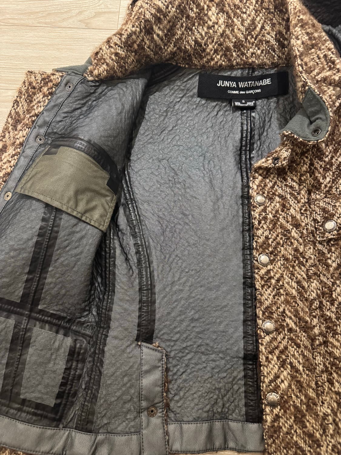 준야와타나베 x 꼼데가르송 후드 자켓 상품이미지3