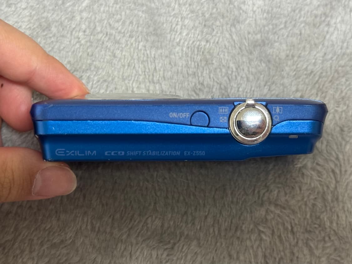 카시오 EXILIM EX-Z550 블루 디지털 카메라 상품이미지3