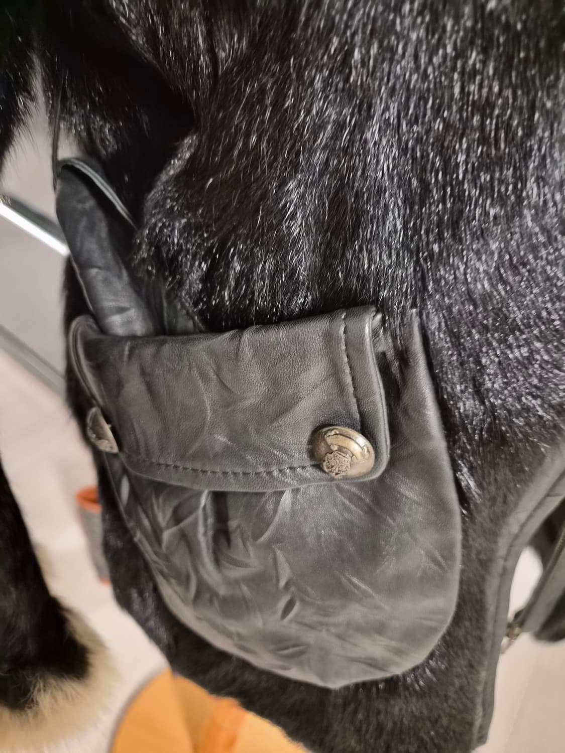 택달린  새상품 에크랑(Ecran) 고급 모피 제품 상품이미지8