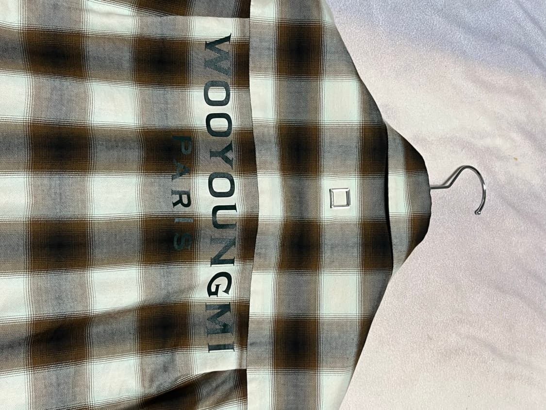 우영미 체크 셔츠 상품이미지5