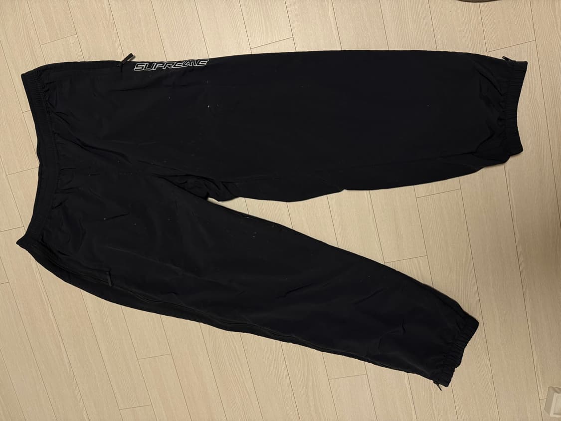 슈프림 콘트라스트 집 웜 업 팬츠 블랙 - 25SS XXL 2XL 상품이미지2