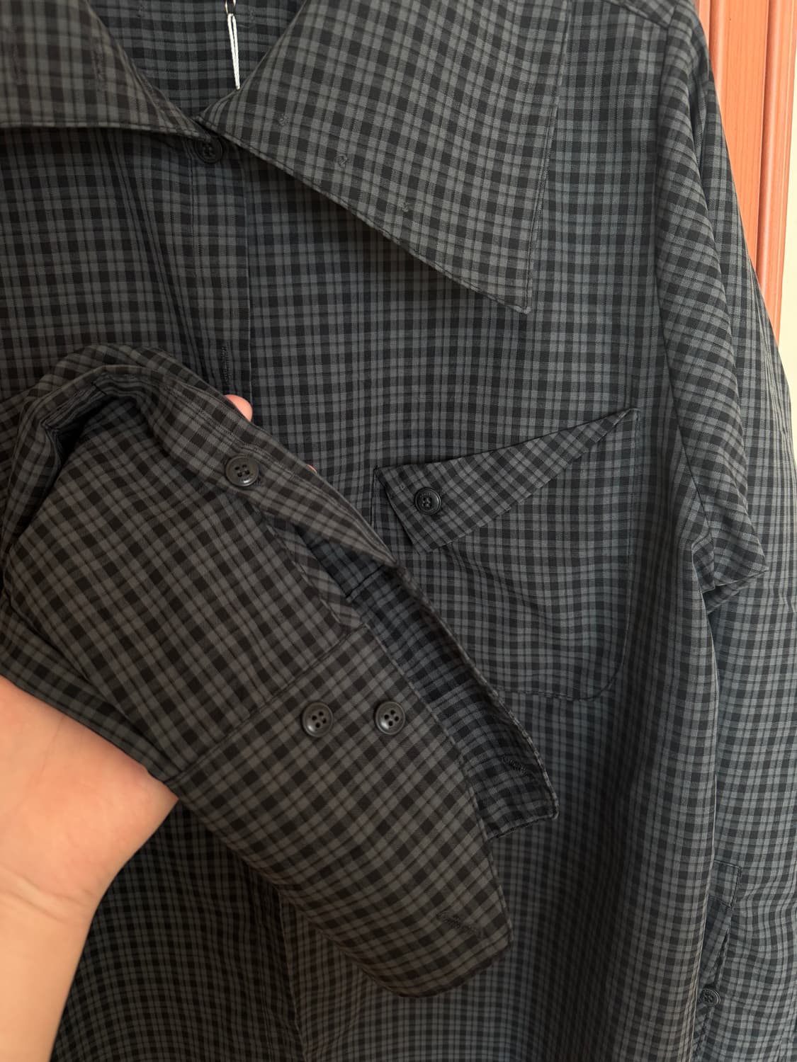 오헤시오 레이어드 카라 셔츠 LAYERED COLLAR SHIRT 상품이미지7