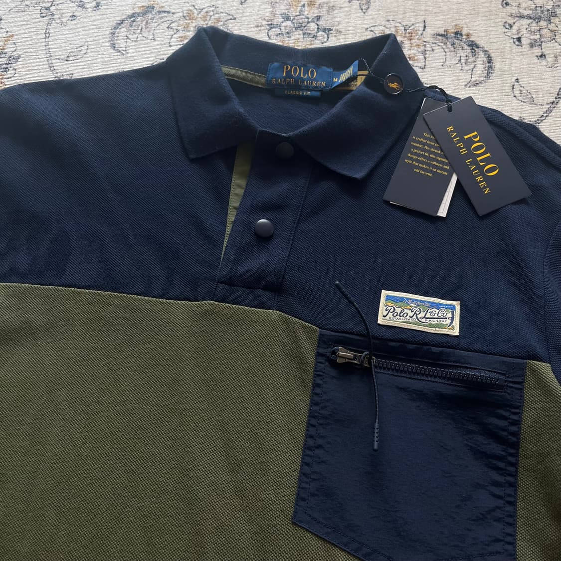 폴로 자수포니 신형 qr택 카라티 상품이미지3