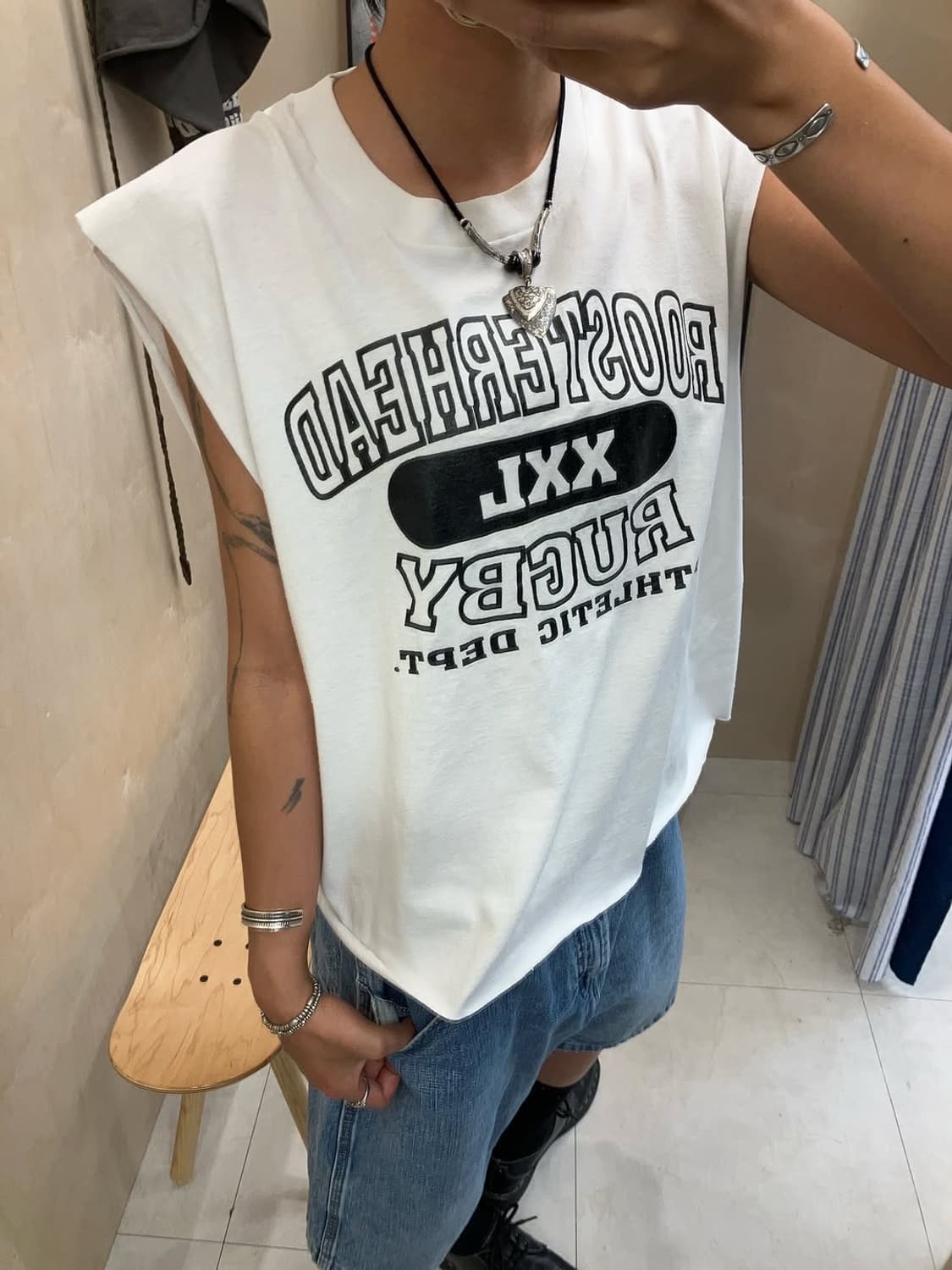 vtg cutting sleeveless  상품이미지10