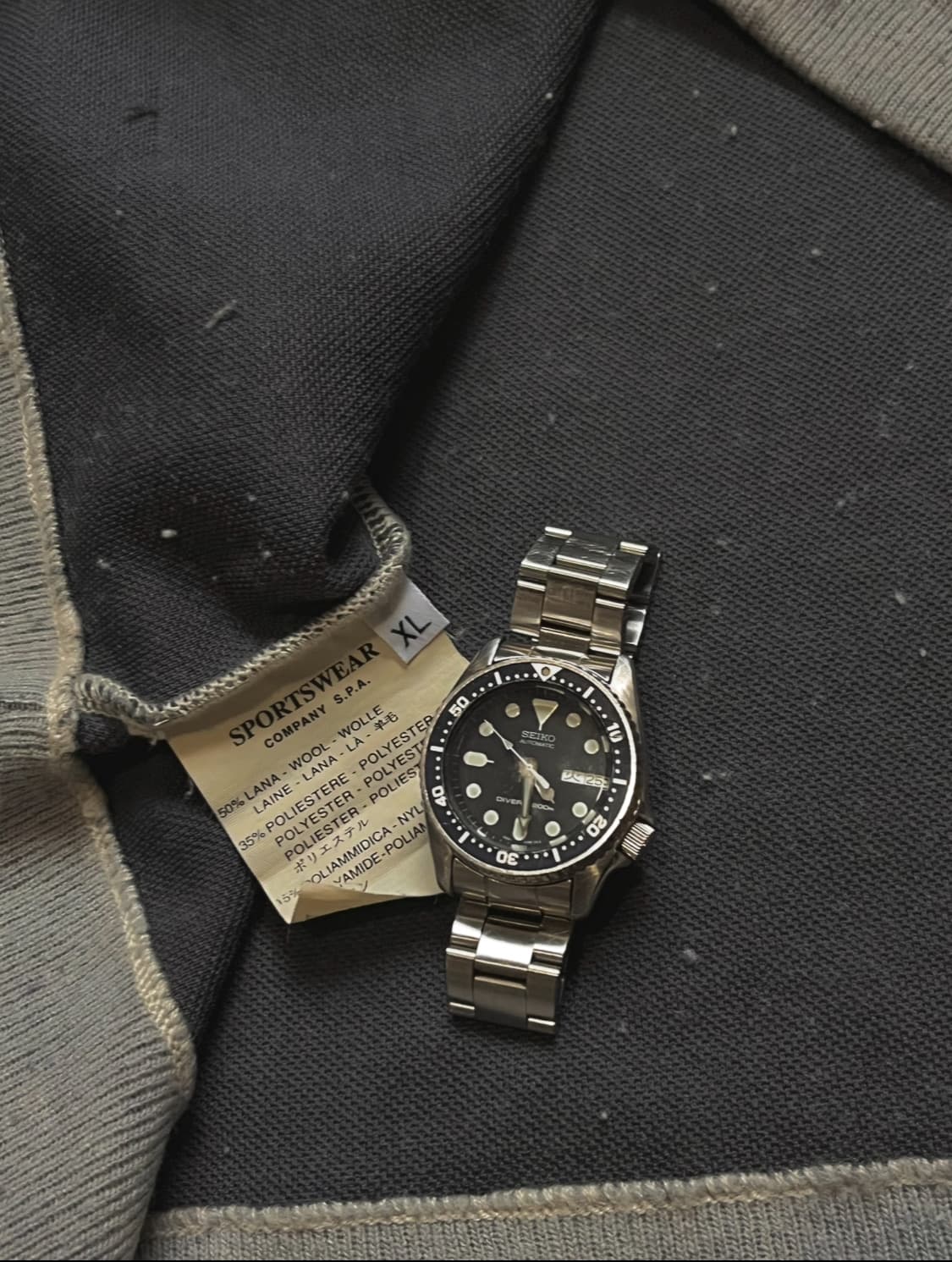 [XL] 98AW 스톤아일랜드 아카이브 하프 넥 니트 상품이미지7