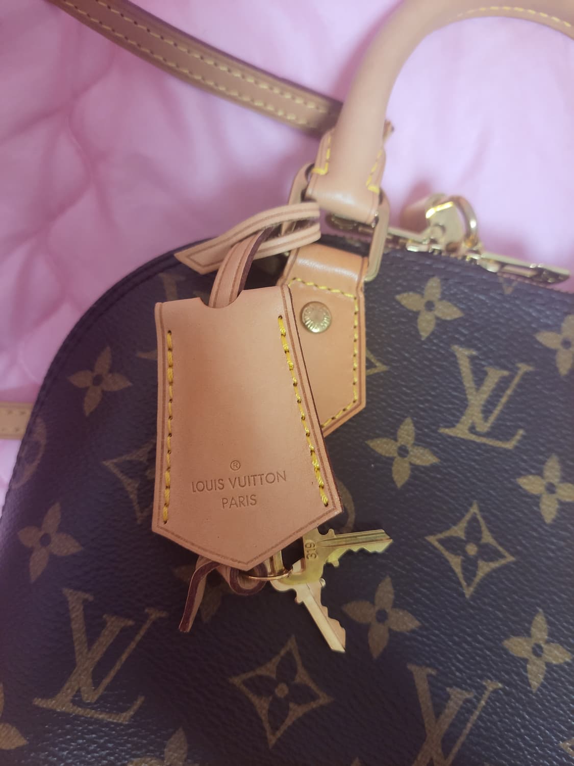 정품)급처상태좋음!루이비통 알마bb 크로스백 토트백 가방 공홈가268만원 상품이미지5