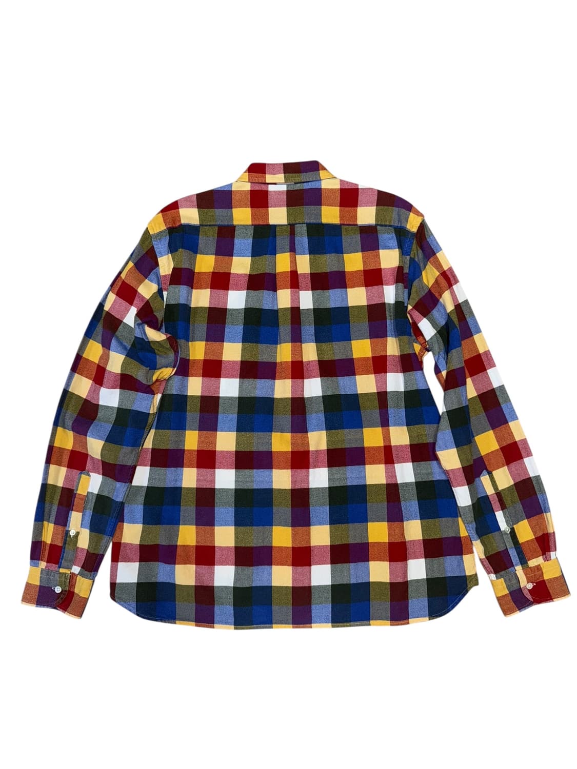 BEAMS color block check shirt 상품이미지4