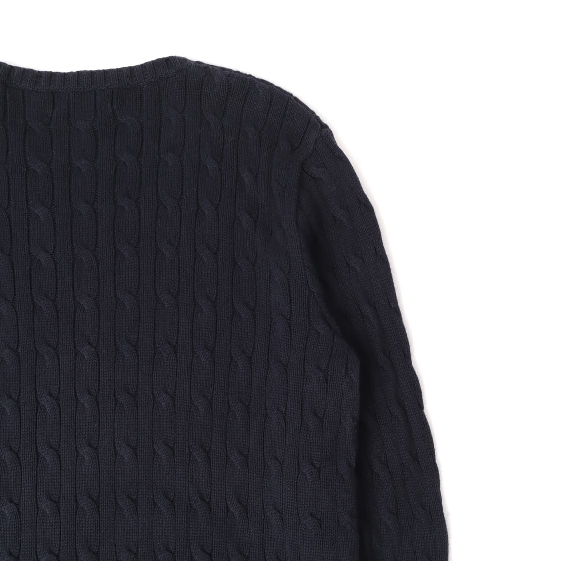 폴로 랄프로렌 다크네이비 코튼 케이블 니트 상품이미지6