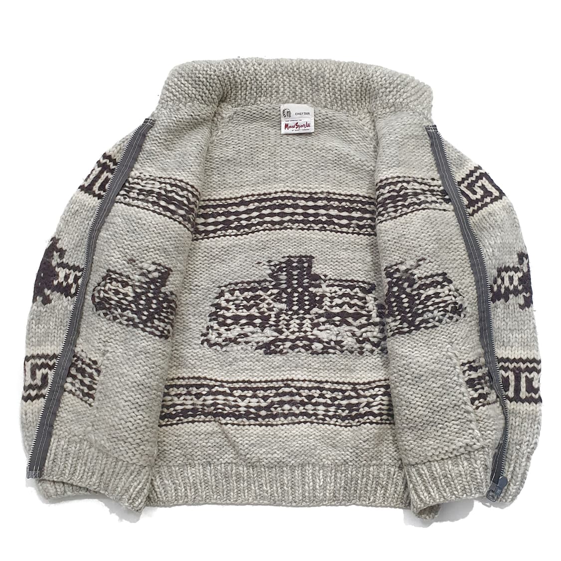 빈티지 캐나다 썬더버드 코위찬 80s (110 이상 빅사이즈) 상품이미지8