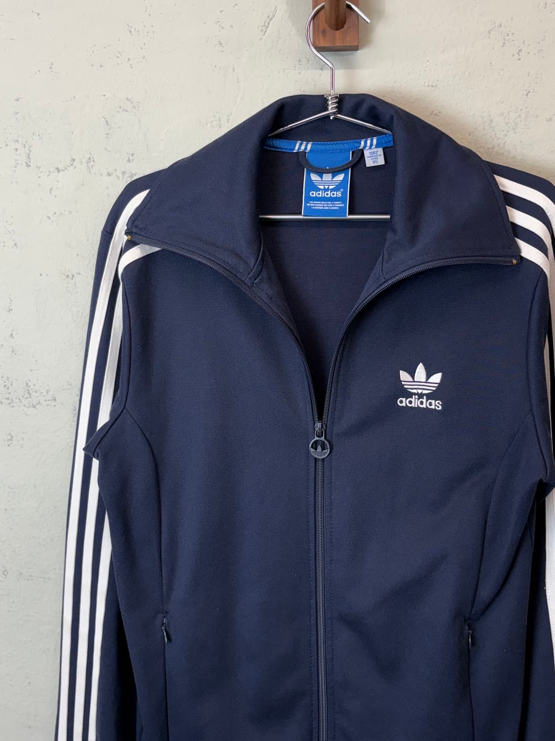 아디다스 유로파 삼선 트랙탑 져지 네이비 상품이미지4
