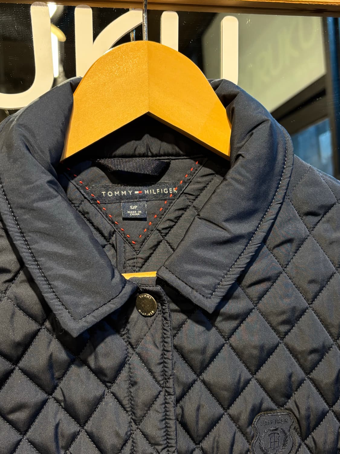 타미힐피커 네이비 퀄팅 자켓 S 상품이미지4