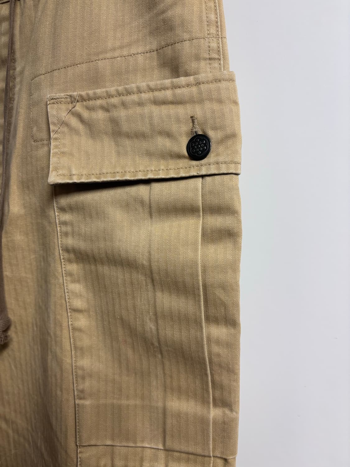 [30X30] RRL 헤링본 트윌 카고 팬츠 카키 상품이미지4