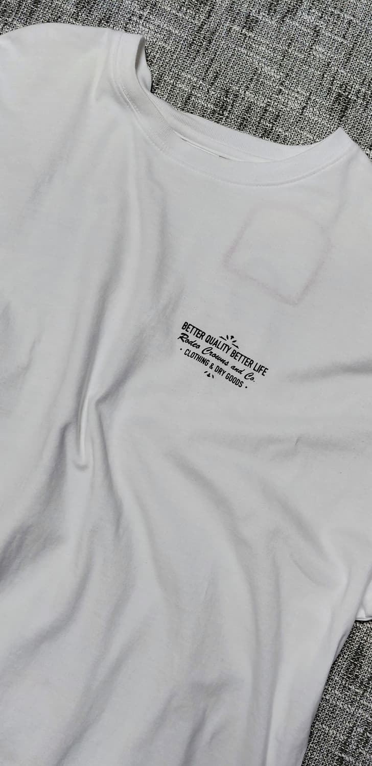 [FREE] 로데오 크라운즈 와이드 보울 백로고 패치 빈티지 티셔츠 상품이미지3