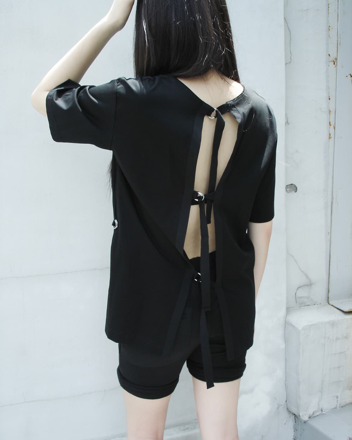 DIESEL Back Strap Oversized T-shirt 상품이미지1