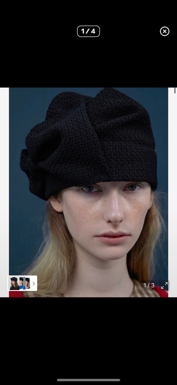 어썸니즈 ss 리본비니 상품이미지1