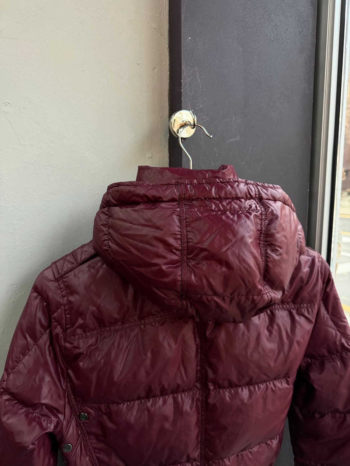 S/ 버버리 다운 벨티드 후디 패딩점퍼 상품이미지8