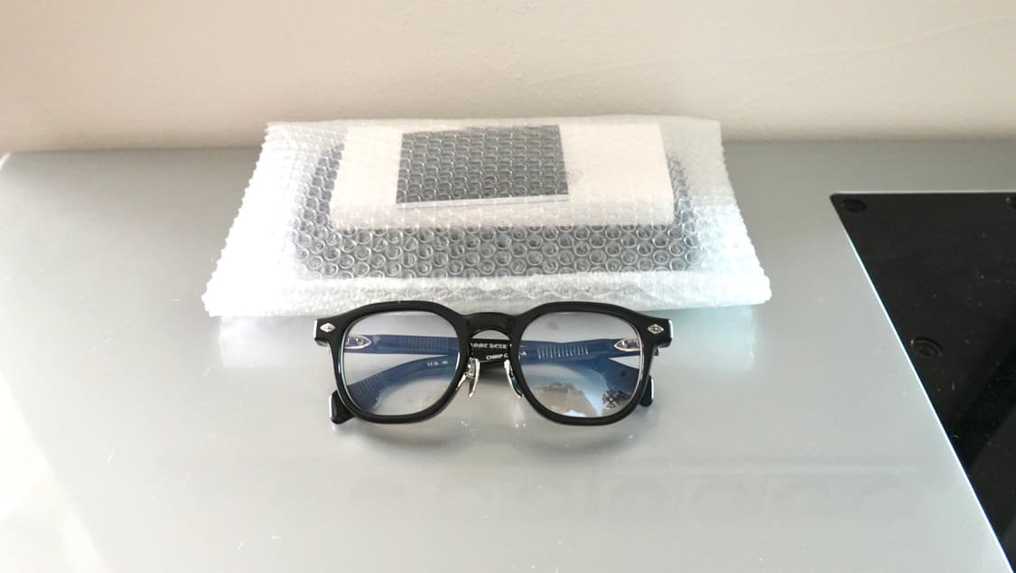 크롬하츠 처프처프, 첩첩A아시안핏 블랙/실버 안경 상품이미지9