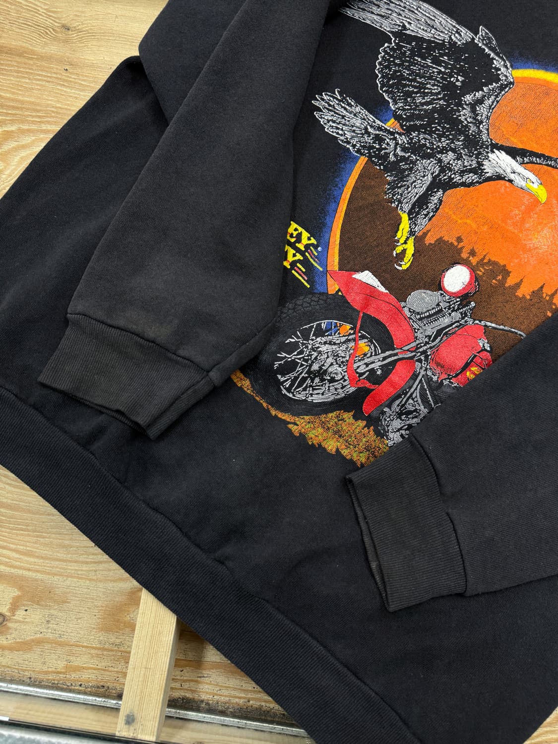 할리 데이비슨 90‘s 할리 데이비슨 크루넥 상품이미지8