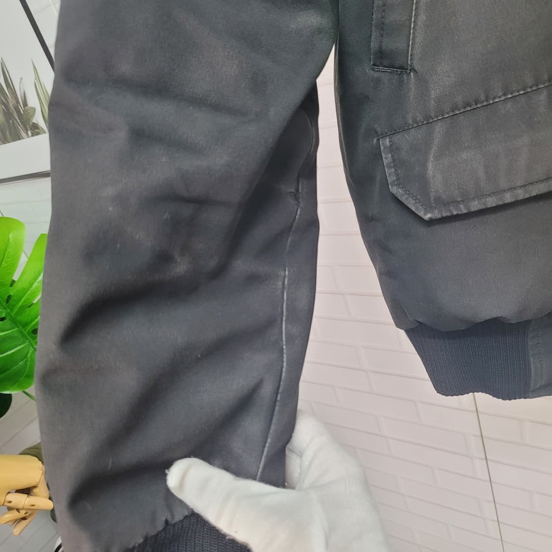 캐나다구스 칠리왁 다운 숏 패딩 자켓 봄버 S사이즈 상품이미지10