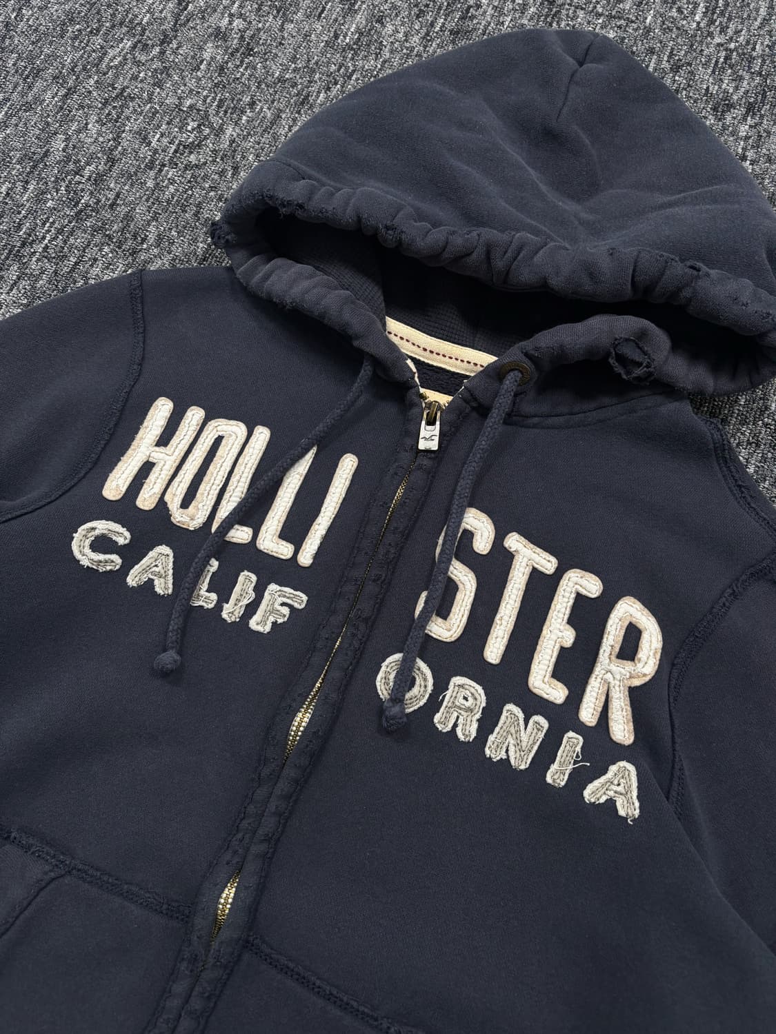 홀리스터 네이비 후드집업 상품이미지4