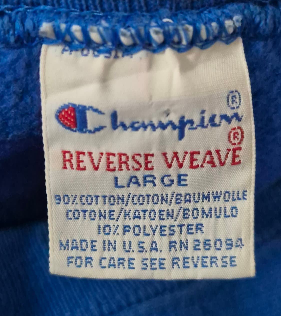 [L] 90s US Made 챔피온 리버스위브 -10 상품이미지3