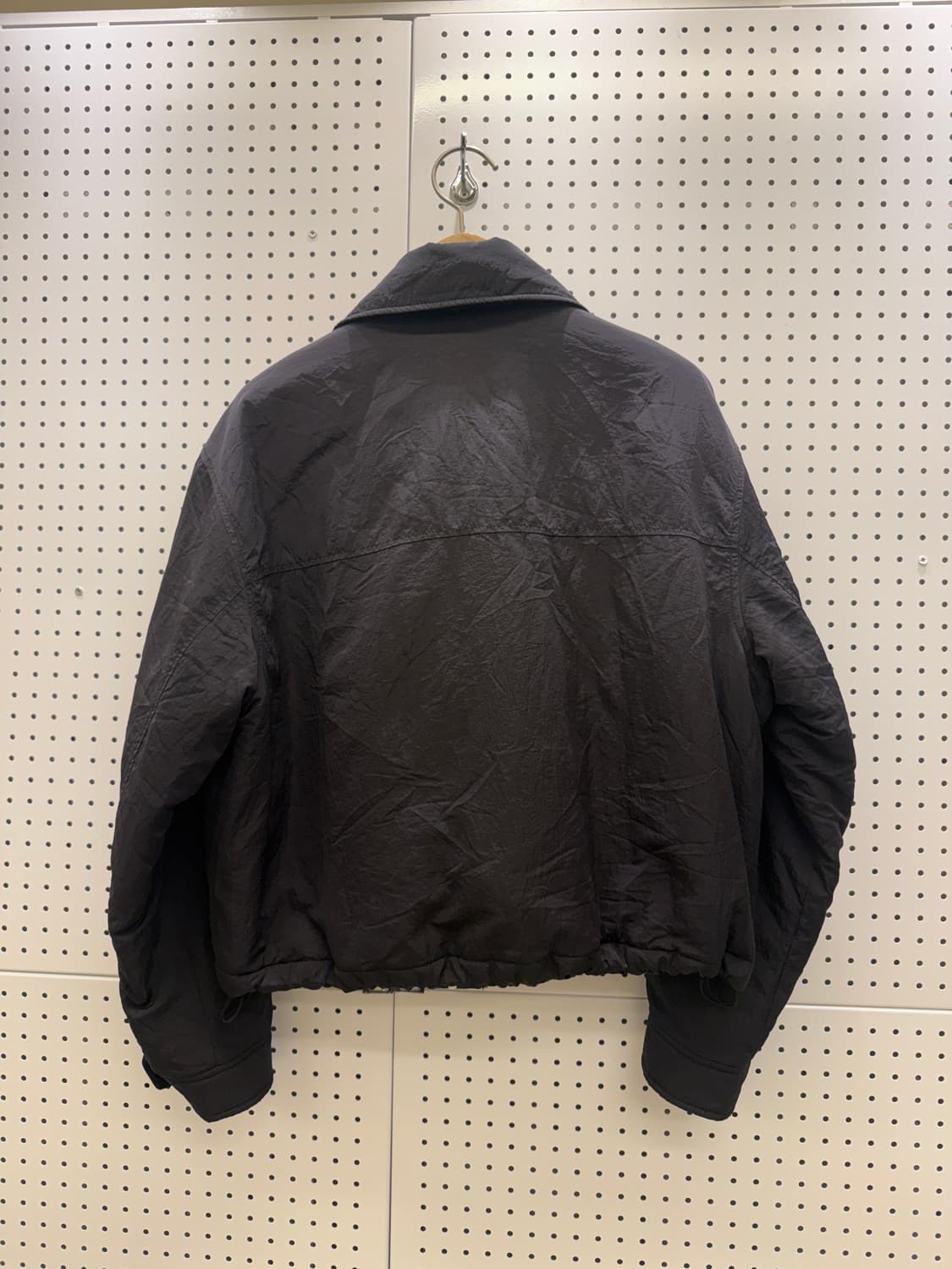 인사일런스 나일론 누빔 크롭 자켓 U736 상품이미지3