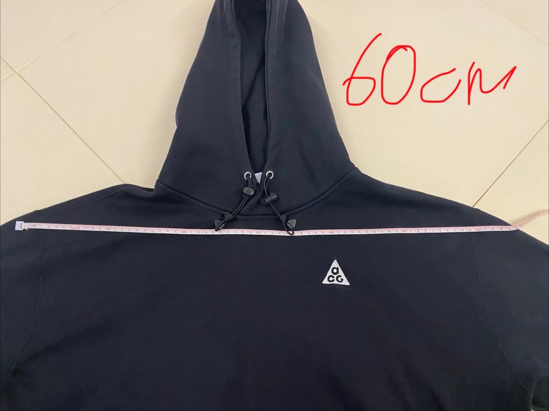 (아시아XL) 나이키 ACG 써마핏 플리스 풀오버 후드 블랙 앤트러사이트 상품이미지2