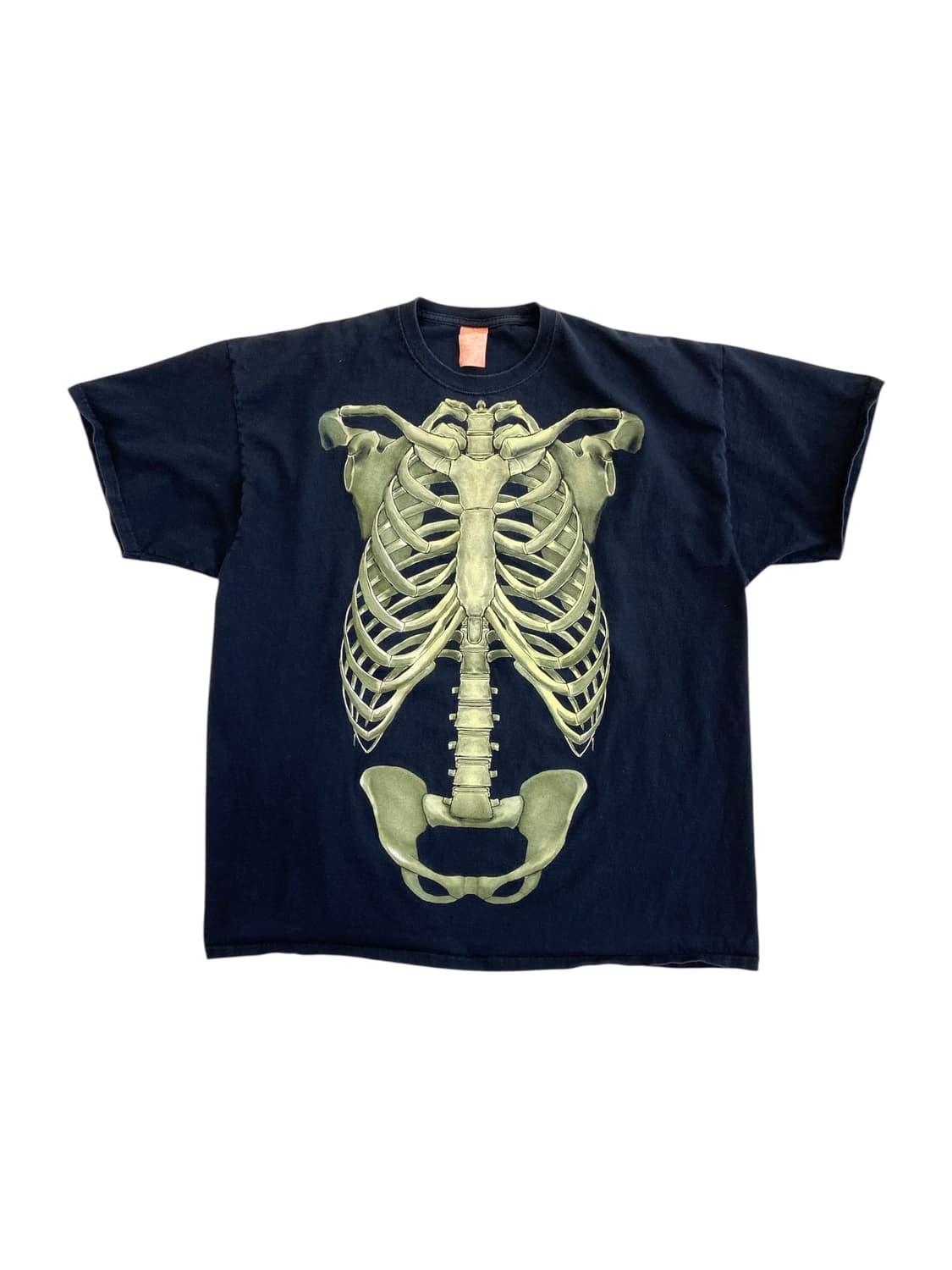 Glow in the Dark 스켈레톤 아나토미 반팔티셔츠 상품이미지1