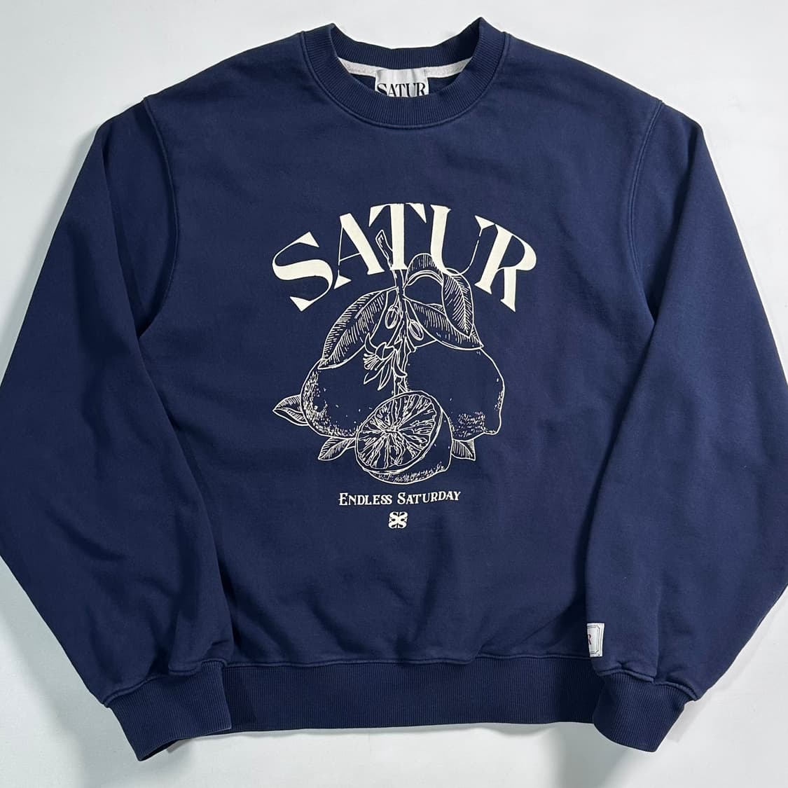 세터 우먼스 네이비 맨투맨  상품이미지1