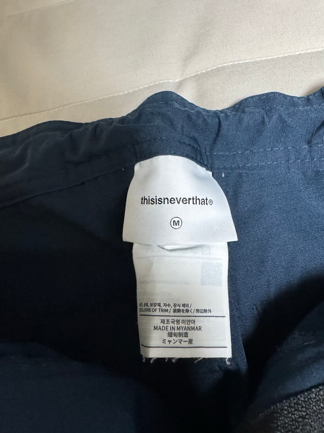 디스이즈네버댓 Rain Pant Navy 상품이미지3