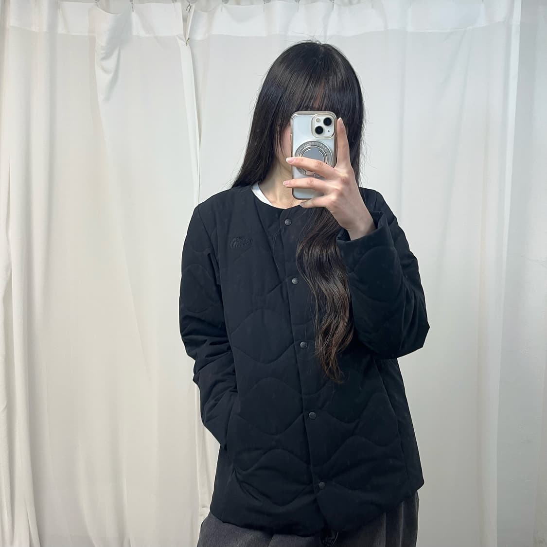 The North Face quilted jumper 상품이미지1