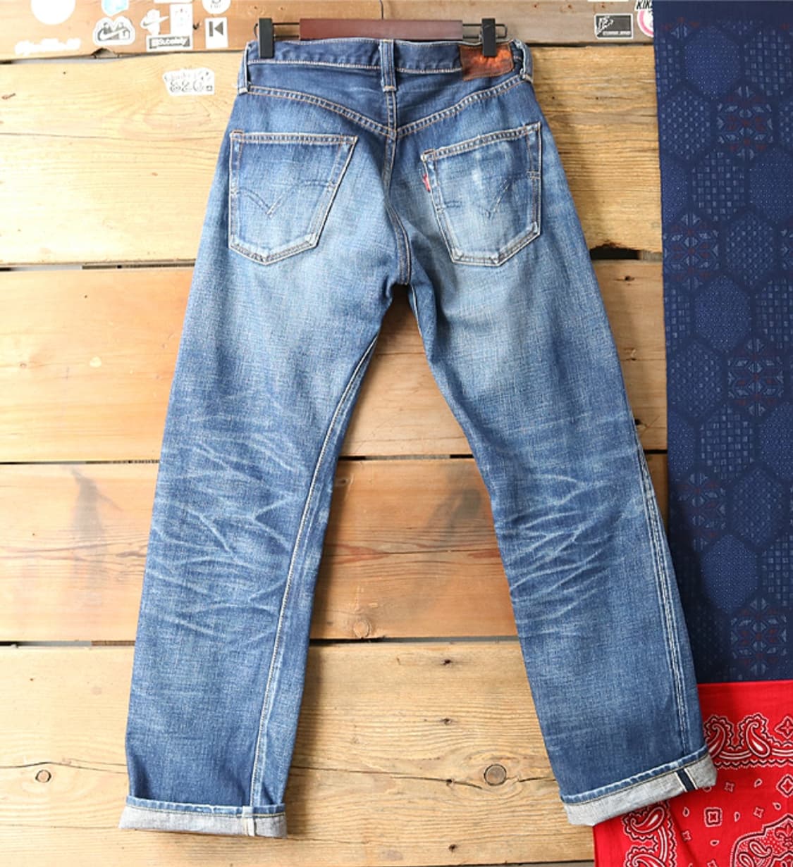 일본판 07s LVC LEVIS 리바이스 47501XX 빅E 셀비지 데님 상품이미지5