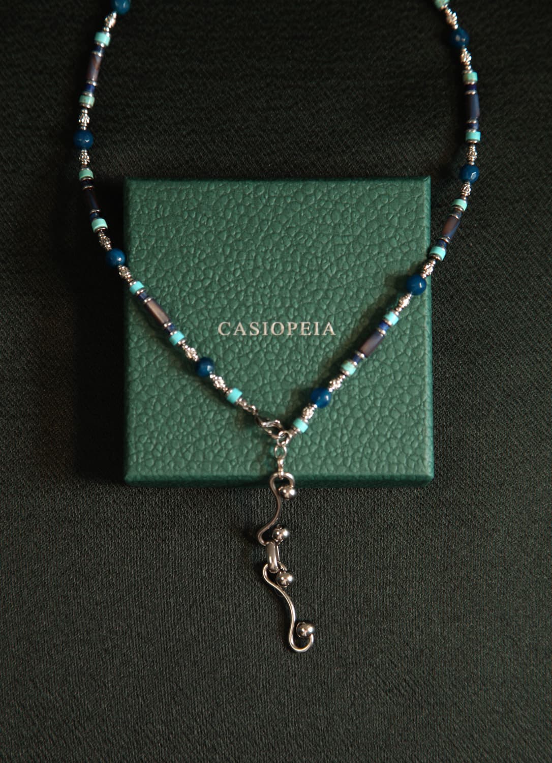 CASIOPEIA Blue tongued Necklace  ﻿원석 목걸이 상품이미지5