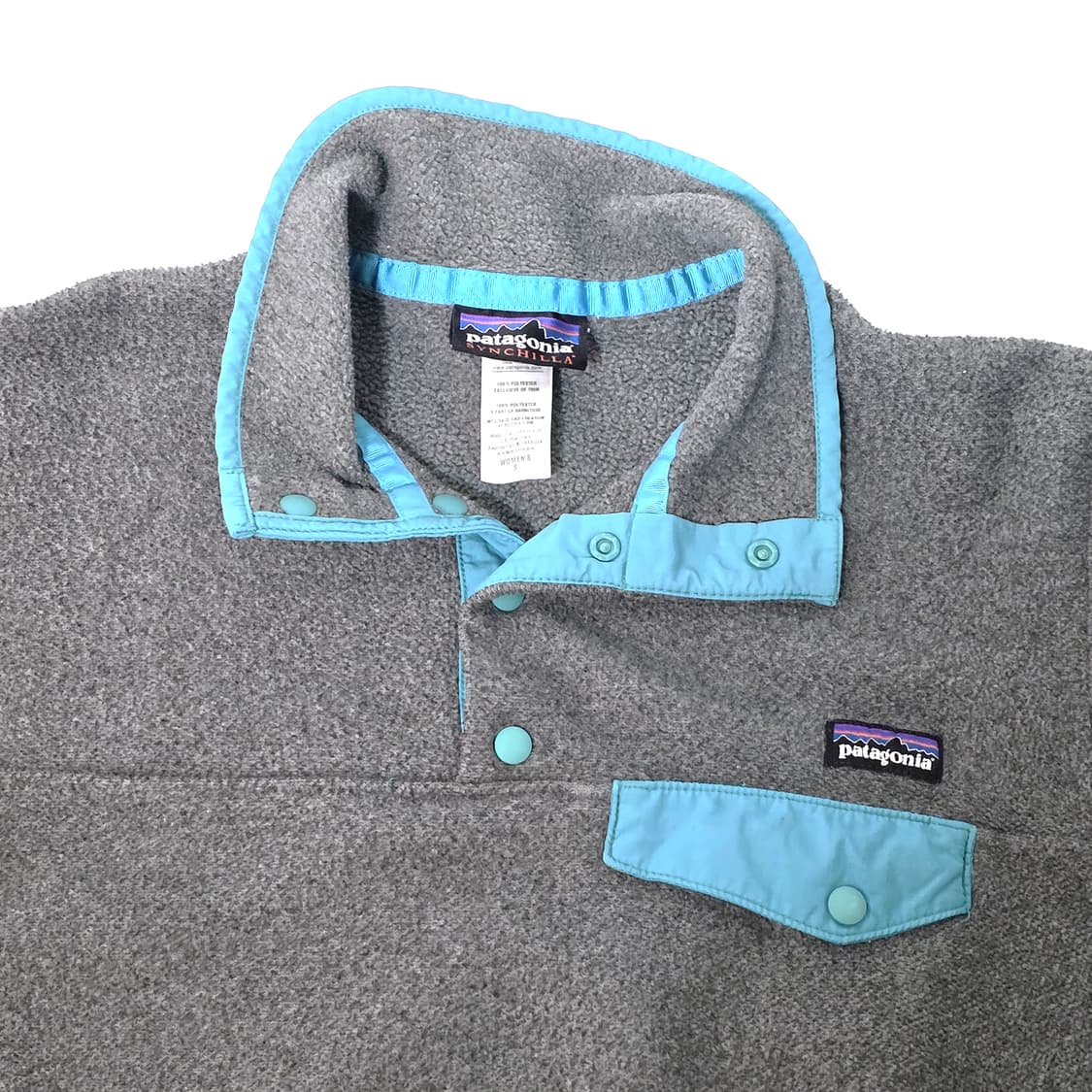 [W/S] 파타고니아 신칠라 스냅티 플리스 풀오버 틸 그레이 상품이미지4