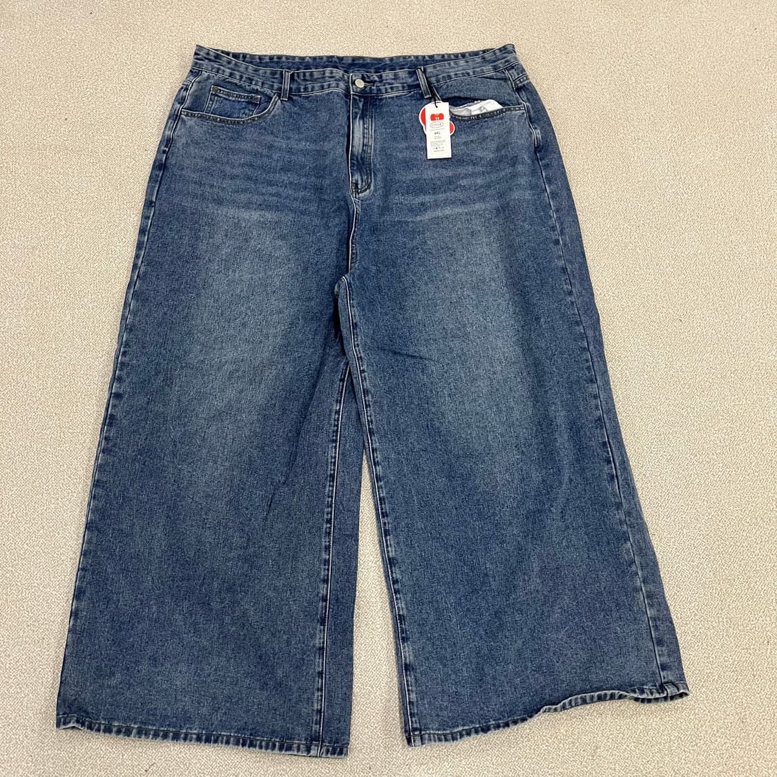 4XL 새상품 빅사이즈 데님 청바지 0128M 상품이미지1