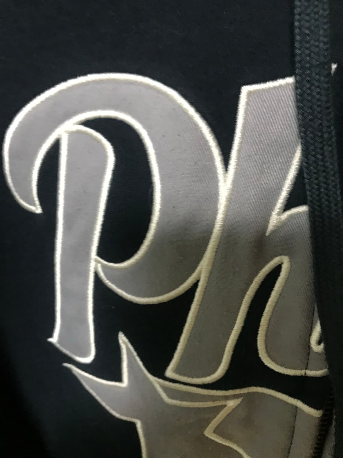 피지컬 디파트먼트 스타테일 후드집업 네이비 상품이미지3