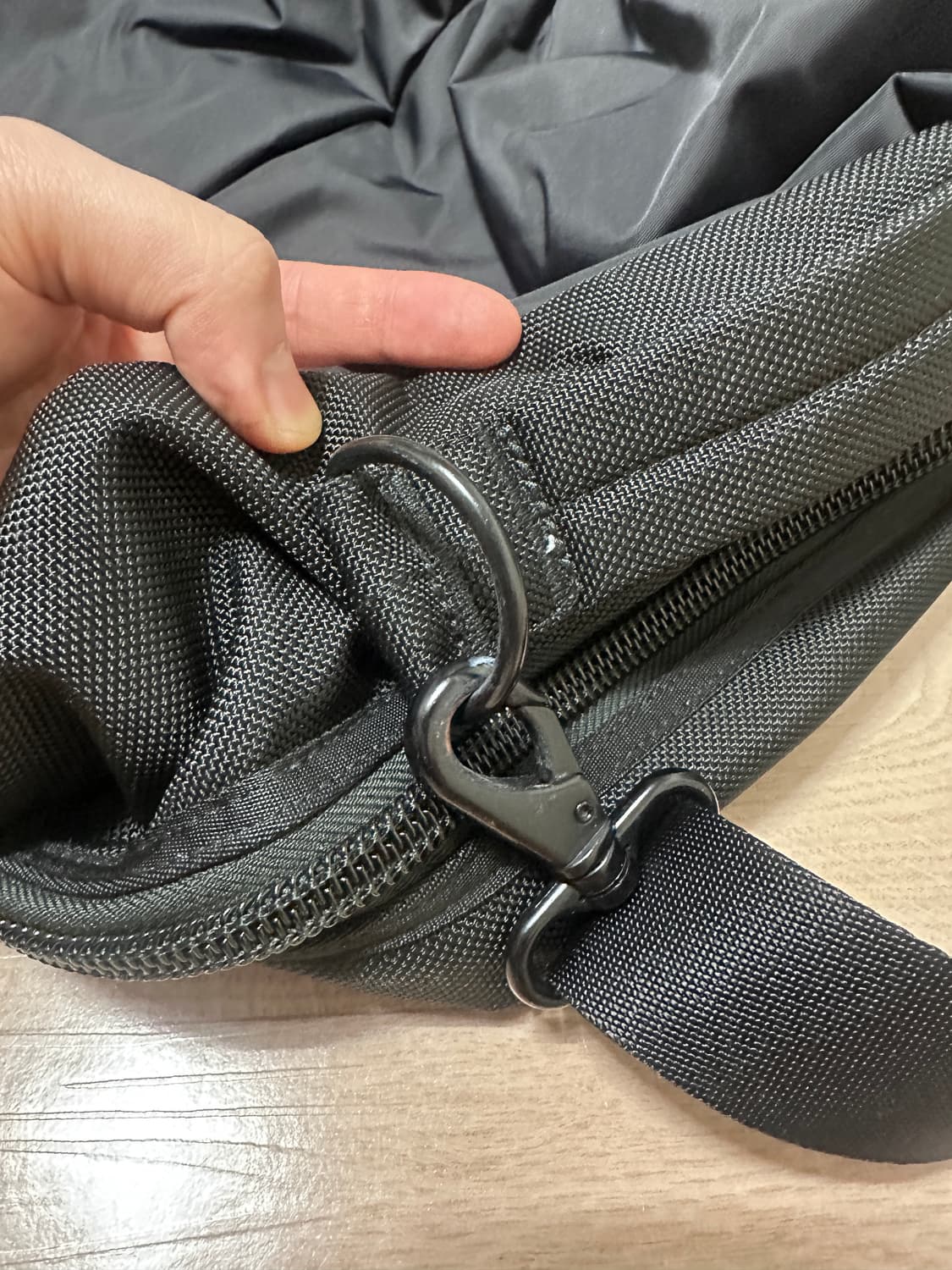 Y-3 블랙 위켄더 더플백  상품이미지8