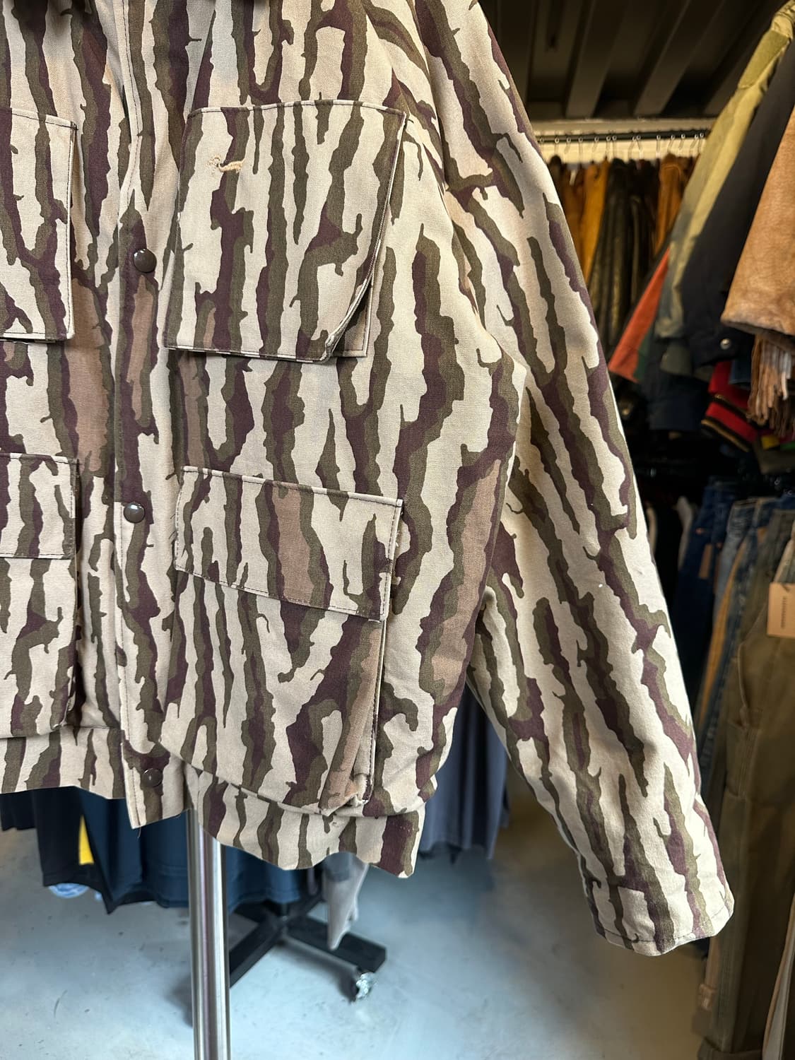 90s Duxbak 리얼트리카모 헌팅 워크 자켓 상품이미지5