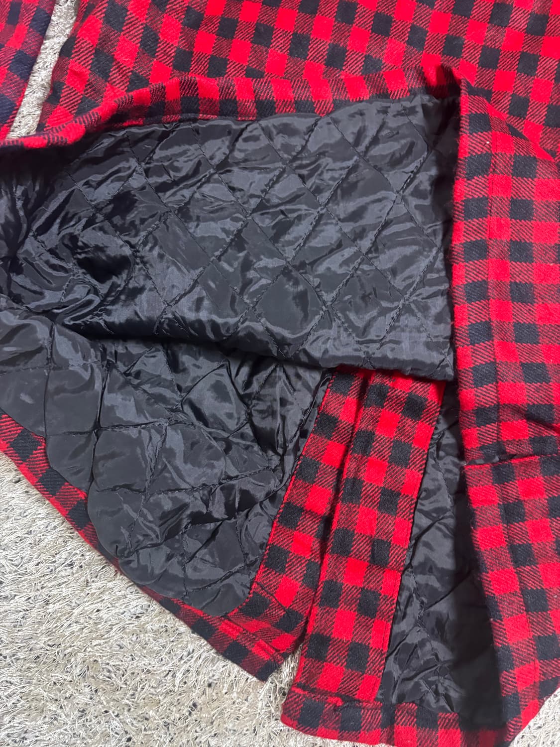 일본판 체크자켓 사이즈 105 상품이미지7