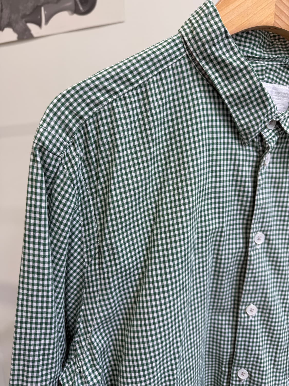 NANAMICA (Made in Japan) 나나미카 깅엄 체크 셔츠 상품이미지3