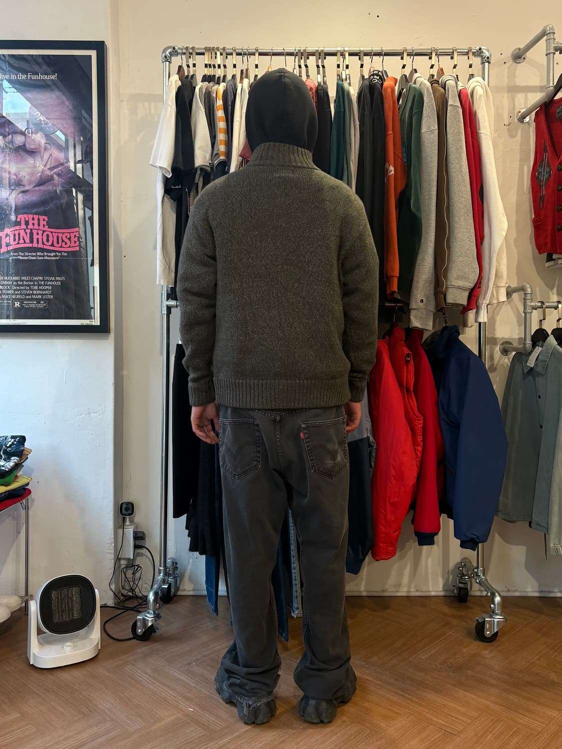 90s Stussy 드라이버 니트 상품이미지5